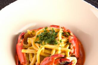 Decadent Lobster Bisque Pasta: A Gourmet Ocean Delight