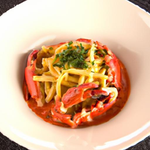 Decadent Lobster Bisque Pasta: A Gourmet Ocean Delight