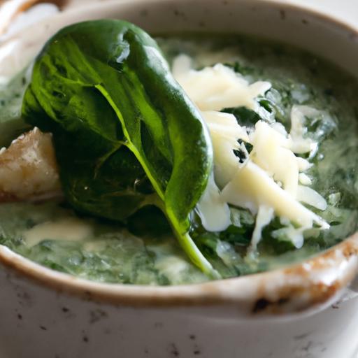 Velvety Parmesan Spinach Soup: A Comforting Delight