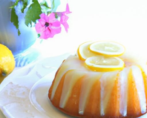 Zesty Bliss: The Ultimate Lemon Cake with Silky Lemon Pudding