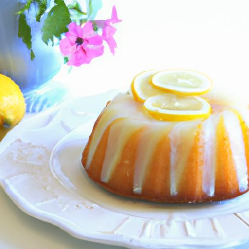 Zesty Bliss: The Ultimate Lemon Cake with Silky Lemon Pudding