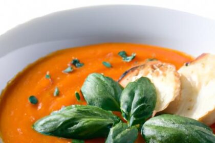 Velvety Tomato Basil Soup: A Creamy Comfort Classic