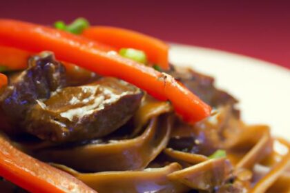 Savor the Flavor: A Guide to Mongolian Beef Noodles Delight