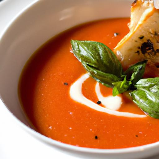 Velvety Tomato Basil Soup: A Creamy comfort classic