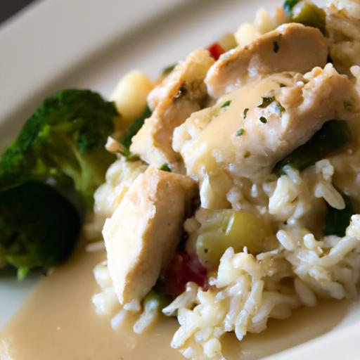 Creamy chicken & Rice delight: A Comfort Food Classic