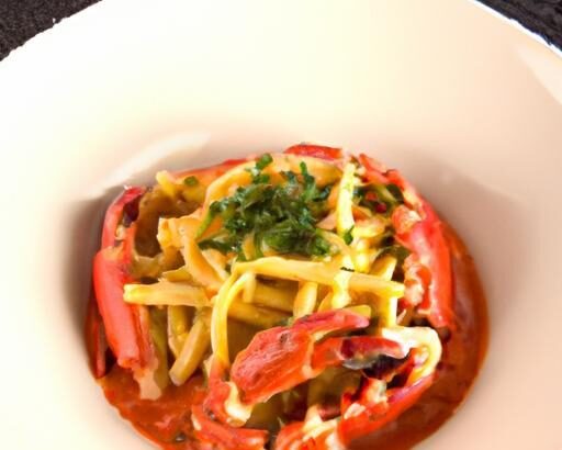 Decadent Lobster Bisque Pasta: A Gourmet Ocean Delight