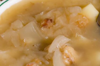 Savory Chicken French Onion Soup Made Easy in Slow Cooker