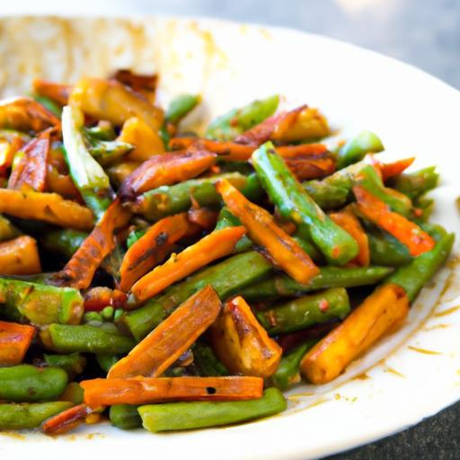 Crispy Air Fryer Green Beans & Carrots: A Healthy Twist