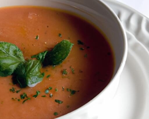 Velvety Bliss: The Best Creamy Tomato Basil Soup Recipe