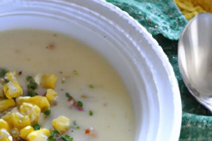 Creamy Corn Chowder: Delicious Dairy-Free Delight Recipe