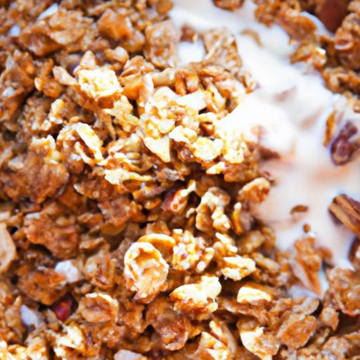 Crunchy Homemade Granola with Milk: A Perfect Morning Boost