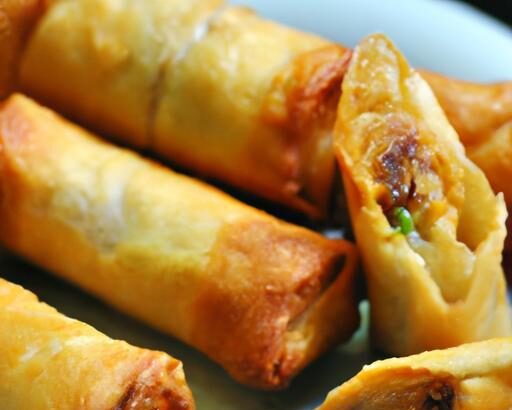 Crispy Air Fryer Egg Rolls: A Healthier Snack Delight