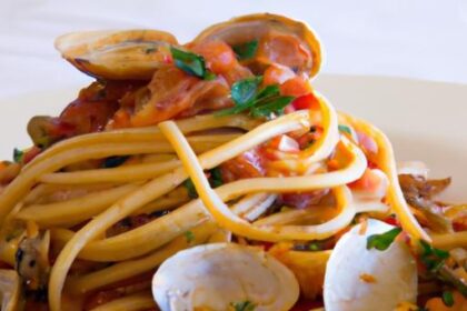 Savoring Linguine with Red Clam Sauce: A Coastal Delight