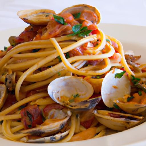 Savoring Linguine with Red Clam Sauce: A Coastal Delight