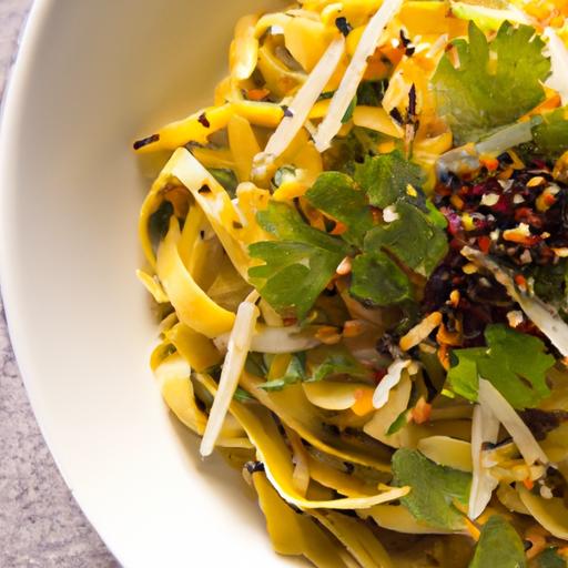 Savoring Scallion Oil Noodles: A Simple Slice of Asia