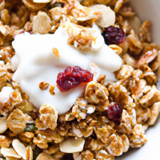 Crunchy Homemade Granola with Milk: A perfect Morning Boost