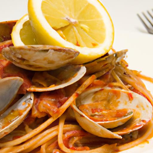Savoring Linguine with red Clam Sauce: A Coastal Delight