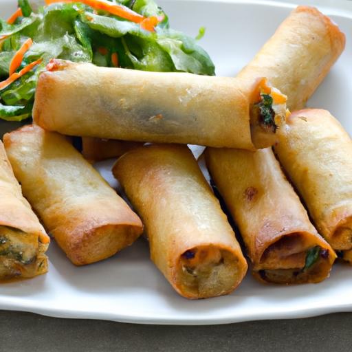 Crispy Air Fryer Egg Rolls: ⁣A Healthier Snack Delight