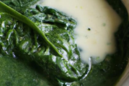 Velvety Parmesan Spinach Soup: A Comforting Green Delight
