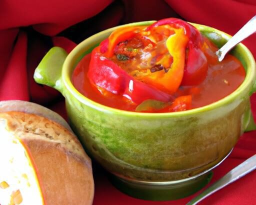 Hearty Slow Cooker Stuffed Pepper Soup: Comfort in a Bowl