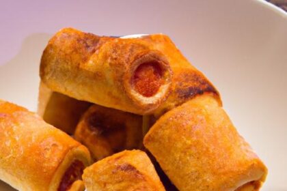 Crispy Air Fryer Pepperoni Pizza Rolls: Easy & Delicious!