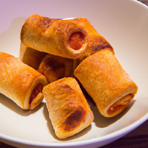 Crispy Air Fryer Pepperoni Pizza Rolls: Easy & Delicious!