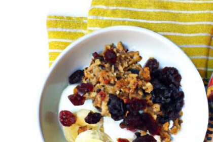 Energize Your Mornings: The Perfect Granola & Yogurt Bowl