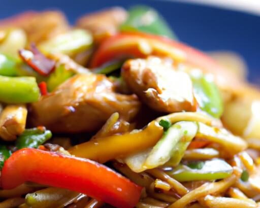 Savory Teriyaki Chicken Noodles: A Flavorful Asian Delight