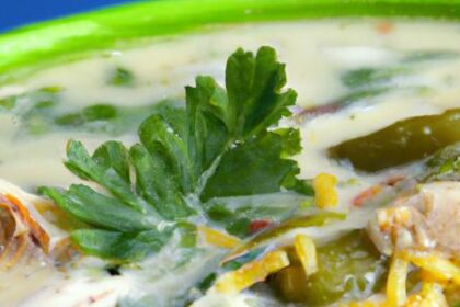 Hearty Chicken Poblano Soup: A Flavorful Mexican Classic