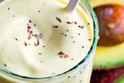 Creamy Avocado & Banana Smoothie: Health in Every Sip
