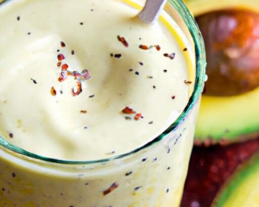 Creamy Avocado & Banana Smoothie: Health in Every Sip