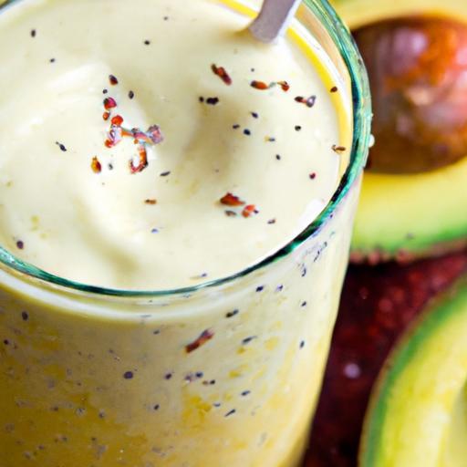 Creamy Avocado & Banana Smoothie: Health in Every Sip