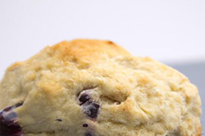 Fluffy Air Fryer Blueberry Scones: Quick & Delicious Treat
