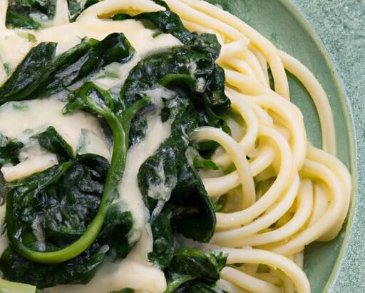 Wholesome Delight: Creamy Spinach & Artichoke Noodles Recipe