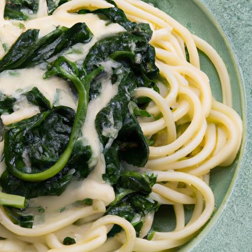 Wholesome Delight: Creamy Spinach & Artichoke Noodles Recipe
