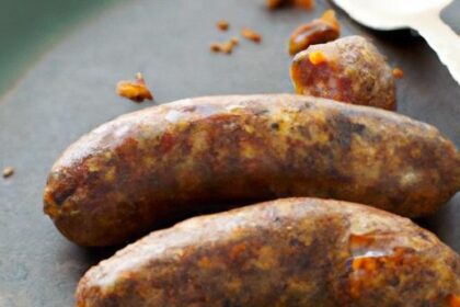 Oven-Baked Spicy Chicken Sausage: A Fiery Flavor Boost