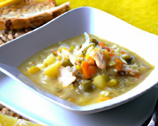 Zesty Greek Lemon Chicken Soup: A Classic Comfort Bowl