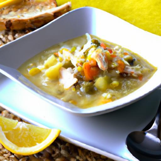 Zesty Greek Lemon Chicken Soup: A Classic Comfort Bowl
