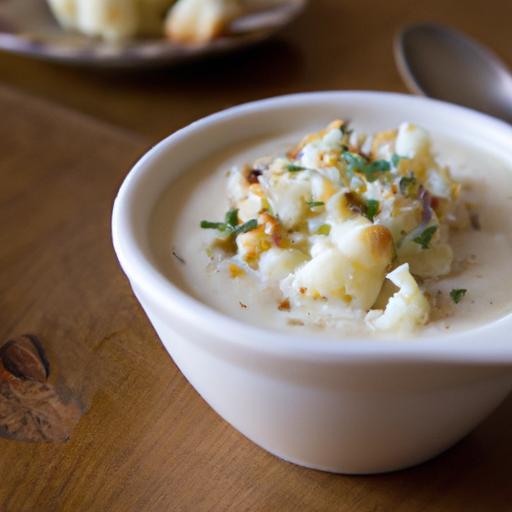Creamy Cheesy Cauliflower Soup: Comfort in a Bowl Recipe