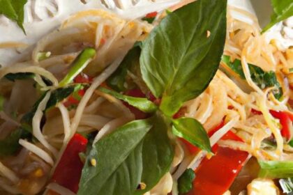 Savor the Flavors: A Guide to Thai Basil Noodles Delight