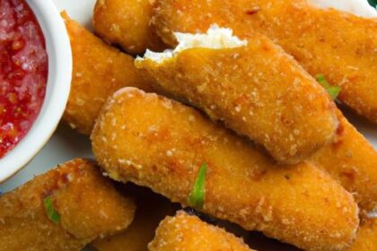 Crispy Air Fryer Mozzarella Sticks: A Cheesy Delight