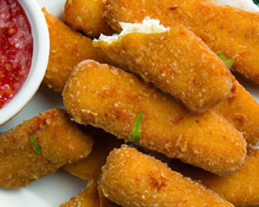 Crispy Air Fryer Mozzarella Sticks: A Cheesy Delight