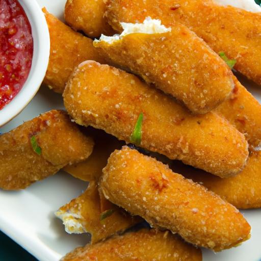 Crispy Air Fryer Mozzarella Sticks: A Cheesy Delight