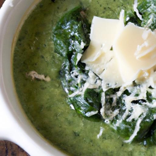 Velvety Parmesan Spinach Soup: A Creamy Comfort Classic