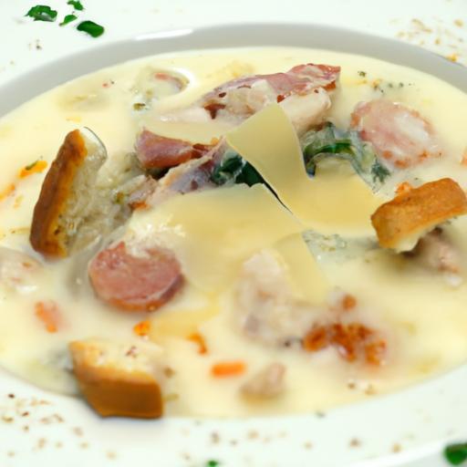Creamy Parmesan Italian Sausage Soup: A Comforting Classic