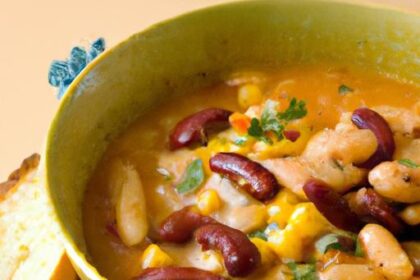 Hearty Turkey & White Bean Chili: A Flavorful Comfort Bowl