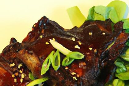 Crispy Korean BBQ Beef Short Ribs Made Easy in Air Fryer