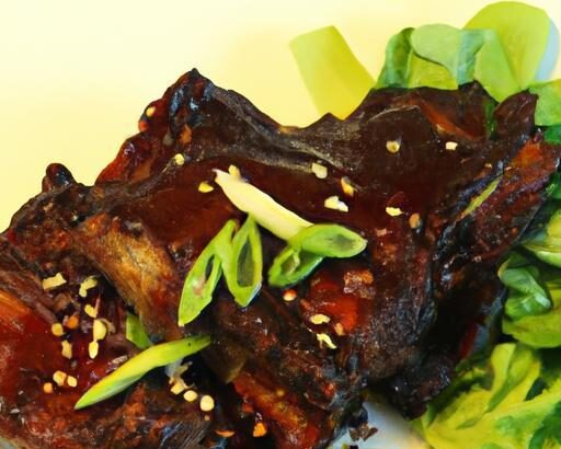 Crispy Korean BBQ Beef Short Ribs Made Easy in Air Fryer
