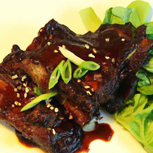 Crispy Korean BBQ Beef Short Ribs Made Easy in Air Fryer