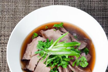 Savor the Secrets of Braised Beef Noodle Soup Delight